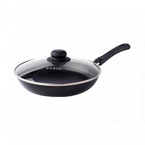 Сотейник Scovo Promo PA-021 с крышкой, с антипригарным покрытием, 26 см фото