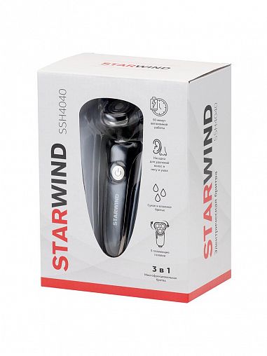 Электробритва Starwind SSH 4040, 3 Вт фото