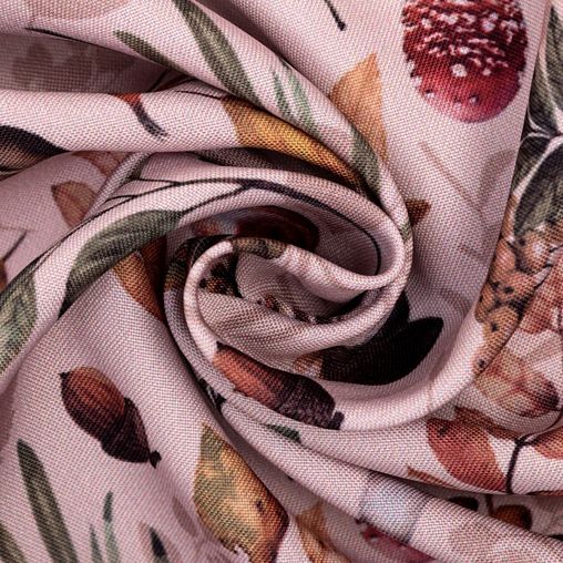 Шторы для кухни Этель Nature forest, с подхватами, 145 x 180 см, 2 шт фото