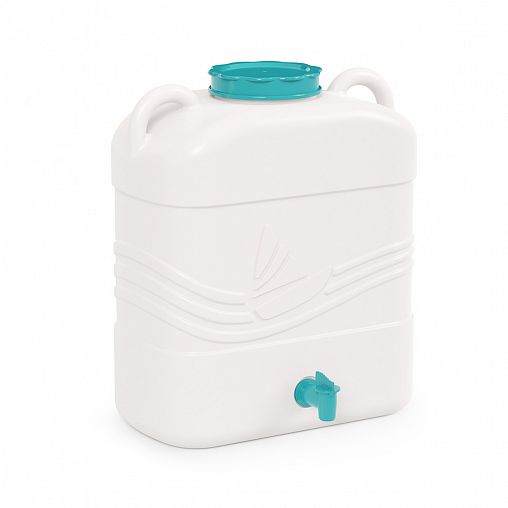 Канистра-умывальник пластиковая Альтернатива Парус, 15 л фото