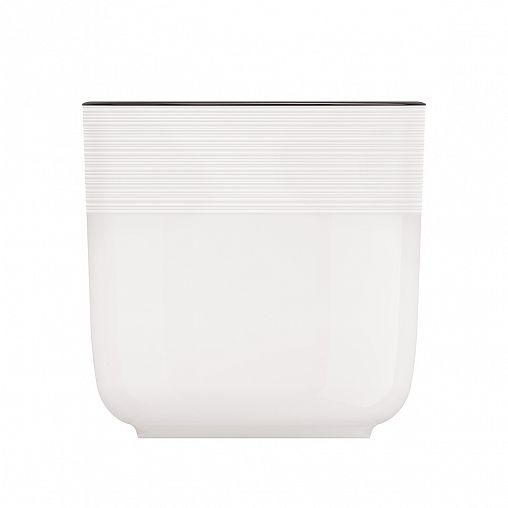 Горшок для цветов Альтернатива Линель, с автополивом, 2,7 л, белый фото