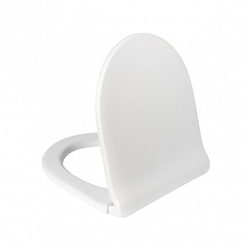 Сиденье для унитаза IDDIS Soft Close 006, 40,5 x 35 x 3,8 см, белое фото