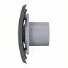 Вентилятор осевой вытяжной DiCiTi Breeze 4C Dark Gray metal, с обратным клапаном, D 100 мм, 9 Вт фото