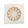 Вентилятор осевой вытяжной DiCiTi Silent 4C Ivory, с обратным клапаном, D 100 мм, 8,4 Вт фото