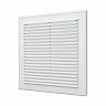 Решетка вентиляционная разъемная Auramax A2525R, пластиковая, 249 x 249 мм фото
