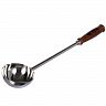 Ковш для бани и сауны Банные штучки, нержавеющая сталь, деревянная ручка фото