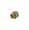 Ниппель латунный переходной СТМ с наружной резьбой 1/2" x 3/8" фото