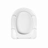 Сиденье для унитаза IDDIS 003, 41 x 34,5 x 3,8 см, белое фото