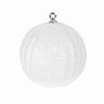Набор елочных шаров, d 6 см, 4 шт, белый фото