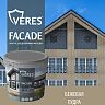 Краска для деревянных фасадов Veres Facade, акриловая, матовая, 0,9 л, бежевая пудра фото