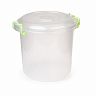 Контейнер для хранения Альтернатива, круглый, с крышкой и ручками, 10 л фото