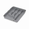 Лоток для столовых приборов Альтернатива, 31,5 x 25,5 x 4,2 см, серый фото