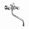 Смеситель для ванны с душем Fashun A2209, с длинным изливом, хром фото