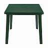 Стол пластиковый квадратный Стандарт Пластик 80x80x71 см болотный фото
