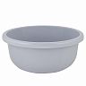 Таз Plast Team, круглый, 6,5 л, серый шторм фото