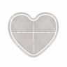 Подставка для столовых приборов Альтернатива Сердце, 16,5 x 16,5 x 15,3 см, белая фото