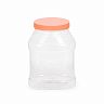 Банка для сыпучих продуктов ПЭТ Альтернатива, 15 x 15 x 20 см, 3 л фото