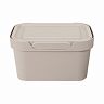 Ящик универсальный с крышкой Econova Luxe, 189 x 132 x 110 мм, 1,9 л, светло-бежевый фото