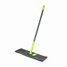 Швабра для пола Рыжий кот MopM3, насадка из микрофибры, серая фото