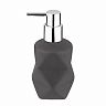 Дозатор для жидкого мыла Рыжий кот Геометрия, керамика, серый фото