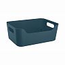 Корзина универсальная Econova Scandi, 270 x 190 x 105 мм, синяя фото