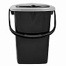 Ведро-туалет Plast Team, 22 л, черный фото