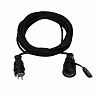 Удлинитель-шнур Rexant 11-7071, с вилкой и розеткой, 3 x 1,5 мм², 10 м, черный фото