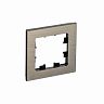 Рамка Systeme (Schneider) Electric Atlasdesign Nature, 1-пост, металл, латунь фото