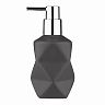 Дозатор для жидкого мыла Рыжий кот Геометрия, керамика, серый фото