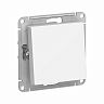 Переключатель 1-клавишный Systeme (Schneider) Electric Atlasdesign Aqua, встраиваемый, IP44, белый фото