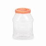 Банка для сыпучих продуктов ПЭТ Альтернатива, с крышкой и ручкой, 3 л, микс фото