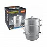 Соковарка Mallony Diletto, нержавеющая сталь, 8 л, 3 чаши фото
