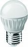 Лампа светодиодная LED матовая Онлайт, E27, G45, 6 Вт, 2700 K, теплый свет фото Лампа светодиодная LED матовая Онлайт, E27, G45, 6 Вт, 2700 K, теплый свет фото