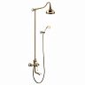 Душевая система Lemark Villa LM4862B, бронза фото