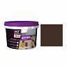 Эмаль для пола VGT ВД-АК-1179 Профи, акриловая, полуматовая, 2,5 кг, шоколадно-коричневая RAL 8017 фото