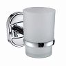 Стакан для зубных щеток Fashun A1906, с настенным держателем, хром фото