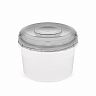 Контейнер для СВЧ Альтернатива с завинчивающейся крышкой, круглый, 0,7 л фото