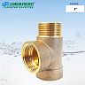 Штуцер 3-х выводной латунный для шланга Джилекс R3V, 1" фото