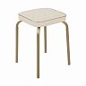 Табурет Haushalt НТ3/CK, мягкое квадратное сиденье, светло-золотой фото