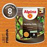 Защитная лазурь-гель для дерева Alpina, 2,5 л, рябина фото