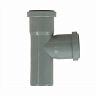 Тройник канализационный Lammin, 50 x 50/87,5° фото
