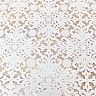 Скатерть Вилина Элегия 014-white, ПВХ, 110 x 135 см, белая фото