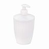 Дозатор для жидкого мыла Альтернатива Вязаное плетение, белый фото
