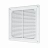 Решетка вентиляционная разъемная Auramax A2525R, пластиковая, 249 x 249 мм фото