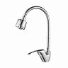 Смеситель для кухни Rossinka A35-26, с гибким изливом, однорычажный, хром фото