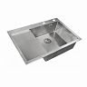 Мойка для кухни врезная Zorg RX-7851-R, из нержавеющей стали, 780 x 520 мм фото