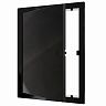 Люк-дверца ревизионная Evecs L1520N black, нажимная, с фланцем 150 x 200 мм, 172 x 222 мм фото