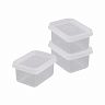 Контейнер для хранения Мультидом, с крышкой, 70 мл, 3 шт фото