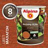 Защитная лазурь-гель для дерева Alpina, 10 л, махагон фото