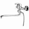 Смеситель для ванны с душем Fashun A2136, с длинным изливом, хром фото Смеситель для ванны с душем Fashun A2136, с длинным изливом, хром фото